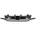 Grille Matte-Dk Gray With Chrome Mldg Exclude Si For Honda - HO1200221