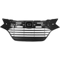 Grille Matte Black For Honda - HO1200226