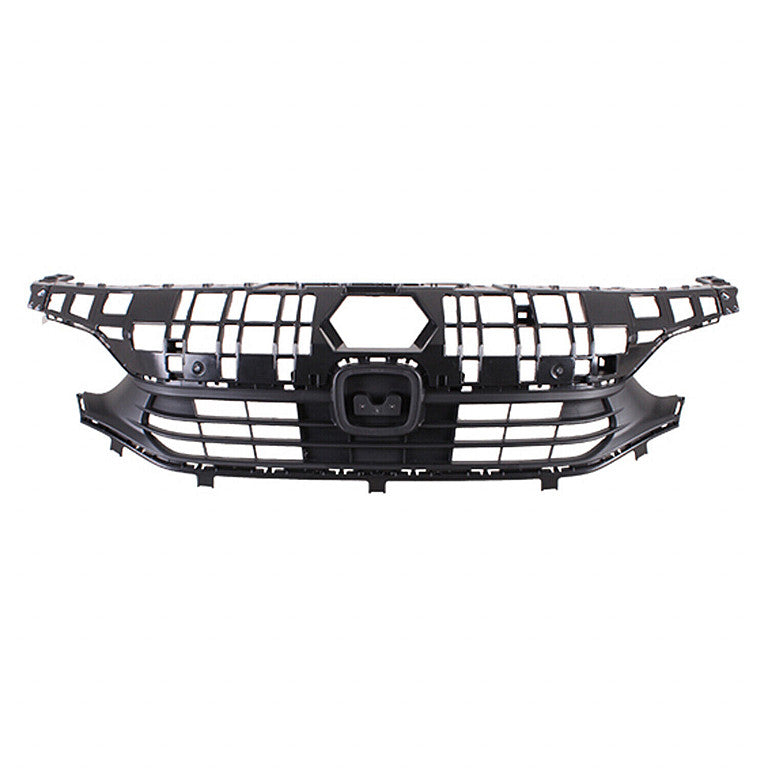 Grille Front Textured Black Without Emblem/Park Assist Sensor For Honda - HO1200253