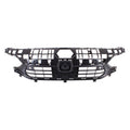 Grille Front Textured Black With Park Assist Sensor Without Emblem Exclude Si For Honda - HO1200254