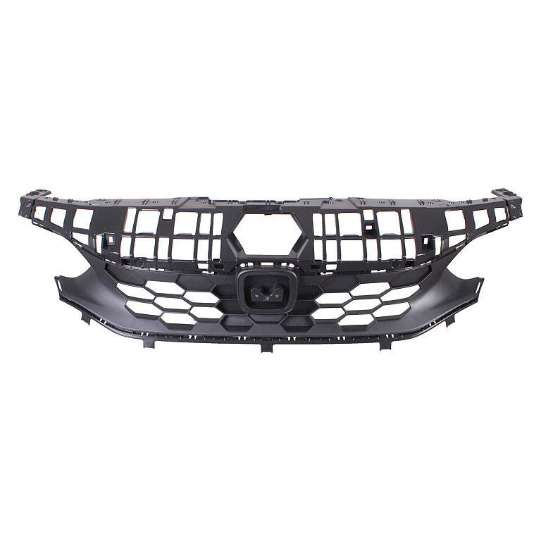 Grille Front Upper Black Without Emblem / Park Assist Sensor For Honda - HO1200255