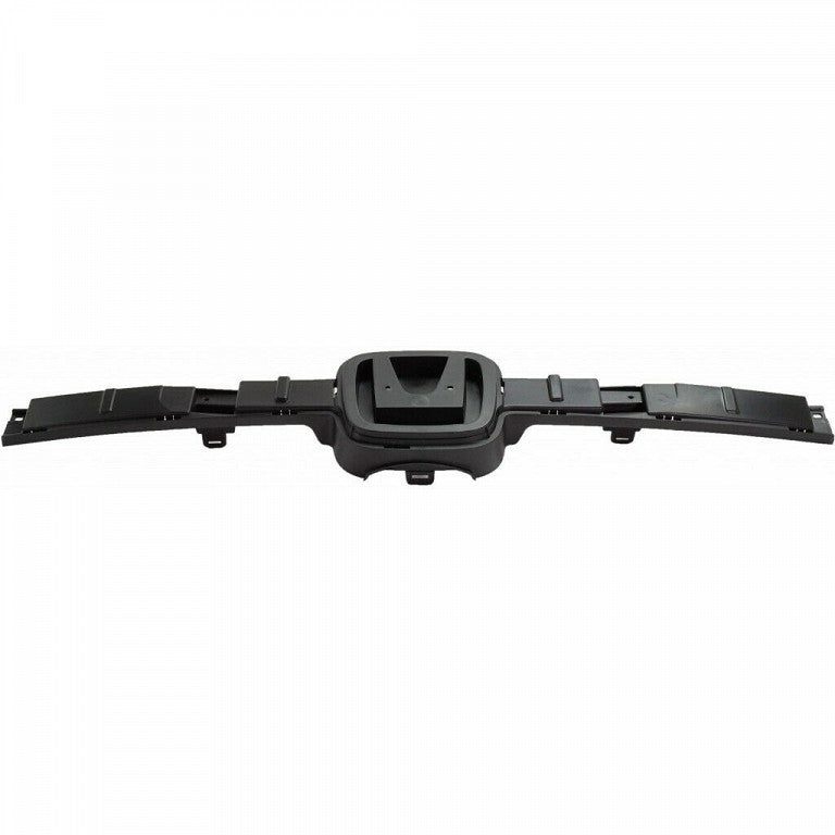 Grille Moulding Textured Black With Center Emblem Base For Honda - HO1210152