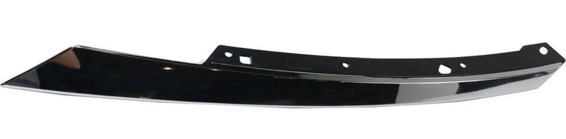 Grille Moulding Driver Side Chrome Exclude Si For Honda - HO1212117U
