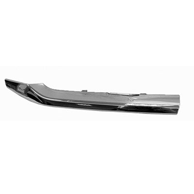 Grille Moulding Passenger Side Upper Chrome For Honda - HO1213112