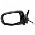 Door Mirror Driver Side Power Htd Black Ptm With Signal/Memory Without Expanded View For Honda - HO1320307