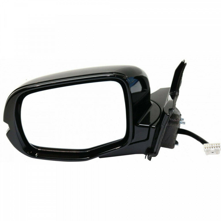 Door Mirror Driver Side Power Htd Black Ptm With Signal/Memory Without Expanded View For Honda - HO1320307