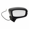 Door Mirror Passenger Side Power Textured Without Signal Manual Fold For Honda - HO1321319