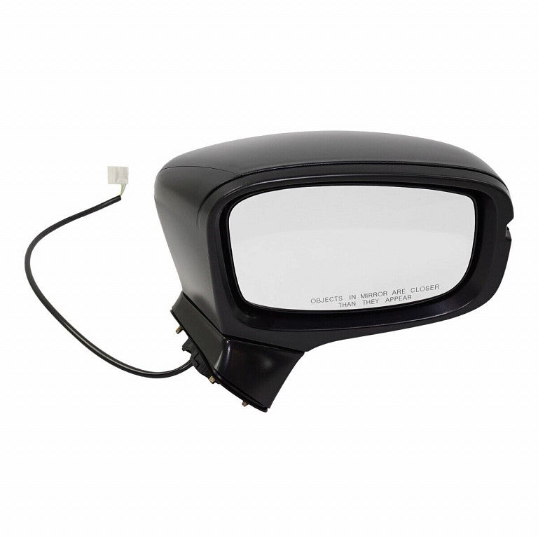 Door Mirror Passenger Side Power Textured Without Signal Manual Fold For Honda - HO1321319