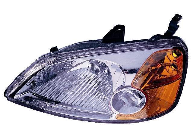 Head Lamp Driver Side For Honda - HO2502116V