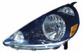 Head Lamp Driver Side Black Capa For Honda - HO2502131C