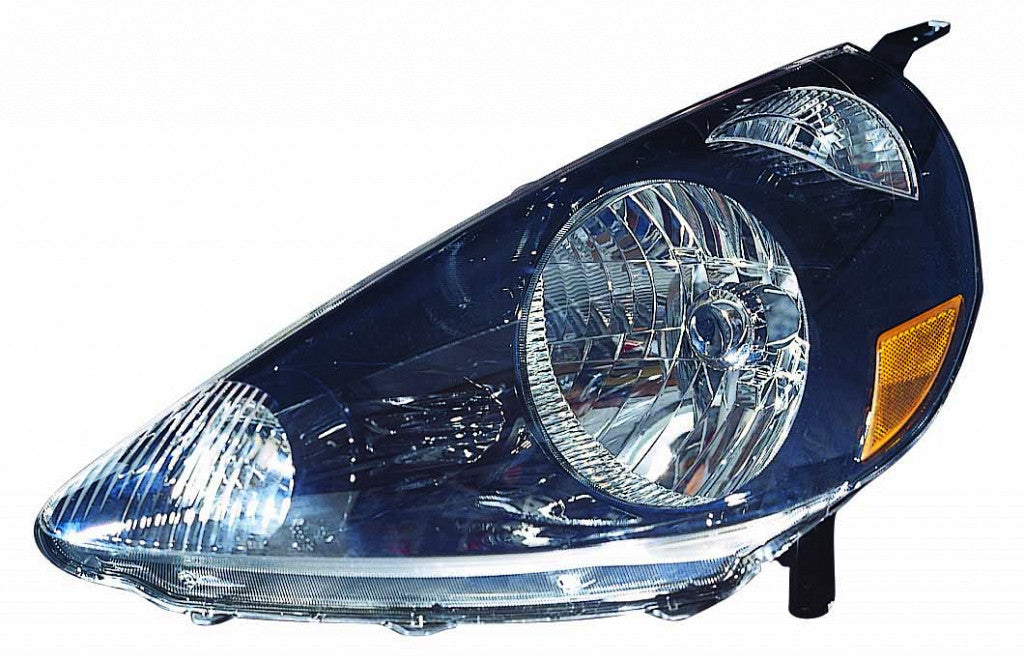 Head Lamp Driver Side Black Capa For Honda - HO2502131C
