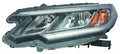 Head Lamp Driver Side Halogen Without Led Drl Lx For Honda - HO2502162V