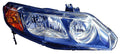 Head Lamp Passenger Side Capa For Honda - HO2503125C