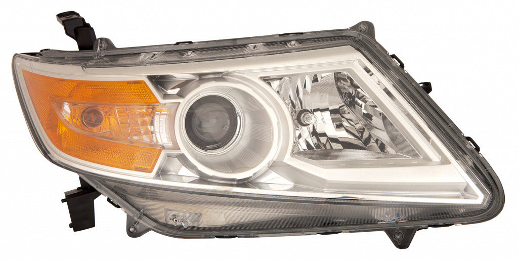 Head Lamp Passenger Side Halogen For Honda - HO2503142V