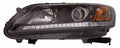 Head Lamp Passenger Side Halogen Ex/Lx/Sport Models/2.4 Liter Ex-L Capa For Honda - HO2503151C