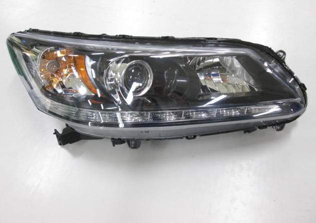 Head Lamp Passenger Side Halogen With Led Drl 3.5L Ex-L Models For Honda - HO2503156U