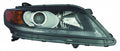 Head Lamp Passenger Side 4 Cyl Halogen Capareturn Restricted - Final Sale - No Warranty Coverage For Honda - HO2503157C