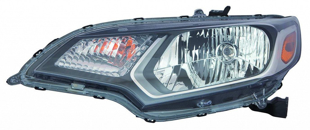 Head Lamp Passenger Side Halogen Capa For Honda - HO2503160C