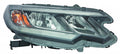 Head Lamp Passenger Side Halogen With Led Drl Ex/Ex-L For Honda - HO2503161V