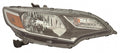 Head Lamp Passenger Side Halogen Capareturn Restricted - Final Sale - No Warranty Coverage For Honda - HO2503186C