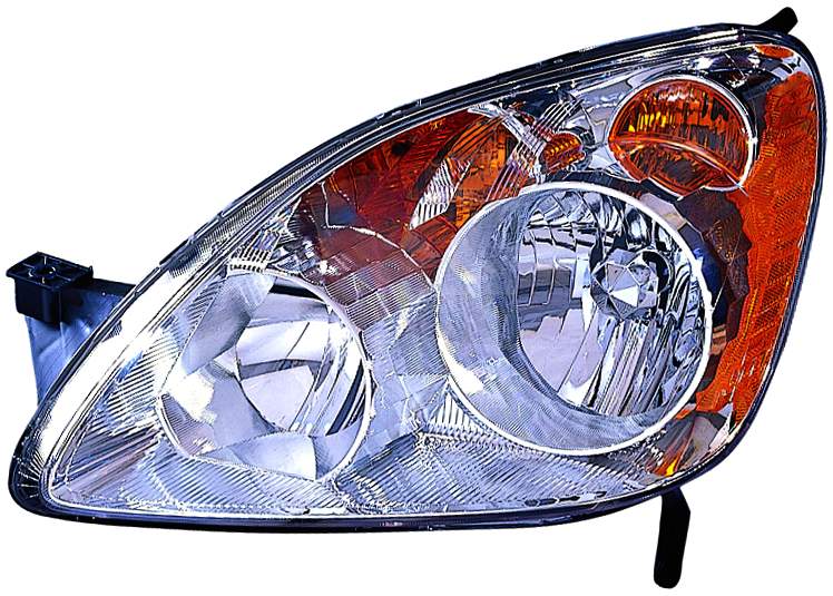 Head Lamp Driver Side Japan Built High Quality For Honda - ho2518107
