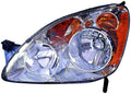 Head Lamp Driver Side Japan Built Capa For Honda - HO2518107C