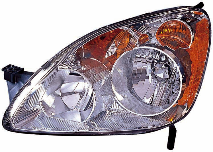 Head Lamp Driver Side Uk Built High Quality For Honda - HO2518112