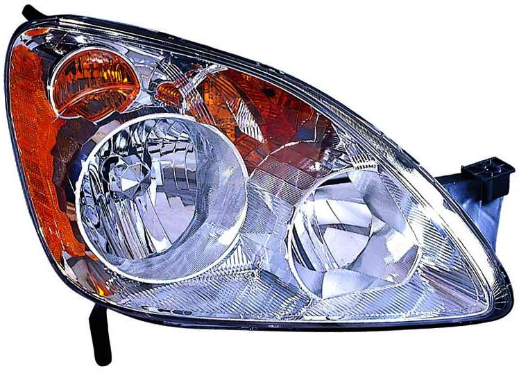 Head Lamp Passenger Side Uk Built High Quality For Honda - HO2519112