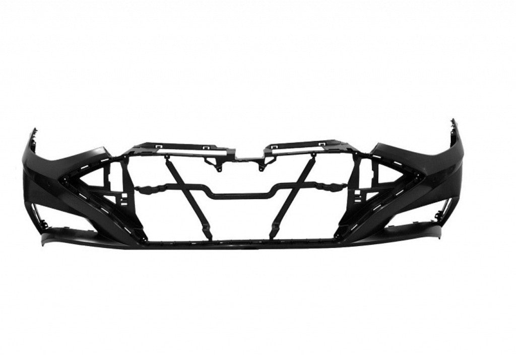 Bumper Front Primed With Four Sensors Sel/Sel Plus/Ltd/Luxury/Ultimate Models For Hyundai - HY1000243