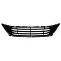 Grille Lower Korea Built Black With Chrome Surround Modling For Hyundai - HY1036120U