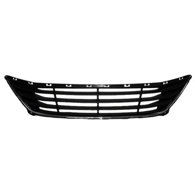 Grille Lower Korea Built Black With Chrome Surround Modling For Hyundai - HY1036120U