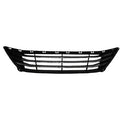 Grille Lower Korea Built Black With Three Chrome Bars For Hyundai - HY1036122