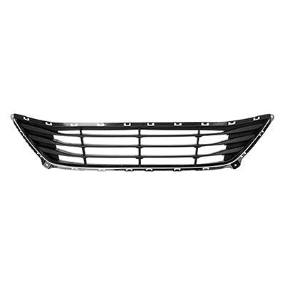 Grille Lower Usa Built Black With Chrome Modling For Hyundai - HY1036129