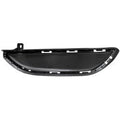 Grille Lower Driver Side Raw Glossy Black For Hyundai - HY1038149