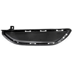Grille Lower Driver Side Raw Glossy Black For Hyundai - HY1038149