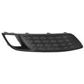 Grille Lower Driver Side Black Plastic For Hyundai - HY1038163