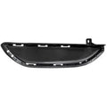 Grille Lower Passenger Side Raw Glossy Black For Hyundai - HY1039149
