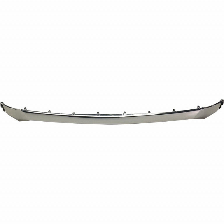 Bumper Moulding Front Center (Above Grille) Satin Chrome Finish For Hyundai - HY1044111