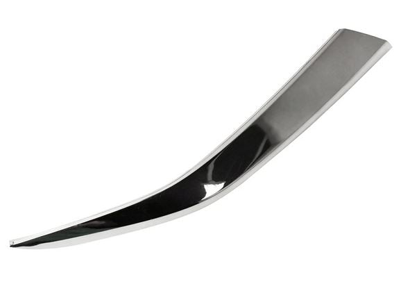 Bumper Moulding Front Passenger Side Smoked Chrome Finish(Extension To Moulding Above Grille) For Hyundai - HY1047115
