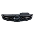 Grille Korea Built Matte-Dark Gray With Chrome Mldg Ltd Model For Hyundai - HY1200165