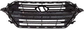Grille Black With Silver Bars/Silver Frontame Usa Built For Hyundai - HY1200204