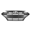 Grille Black/Chrome Without Adaptive Cruise For Usa Built Model For Hyundai - HY1200212