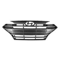 Grille Black/Chrome Without Adaptive Cruise For Usa Built Model For Hyundai - HY1200212