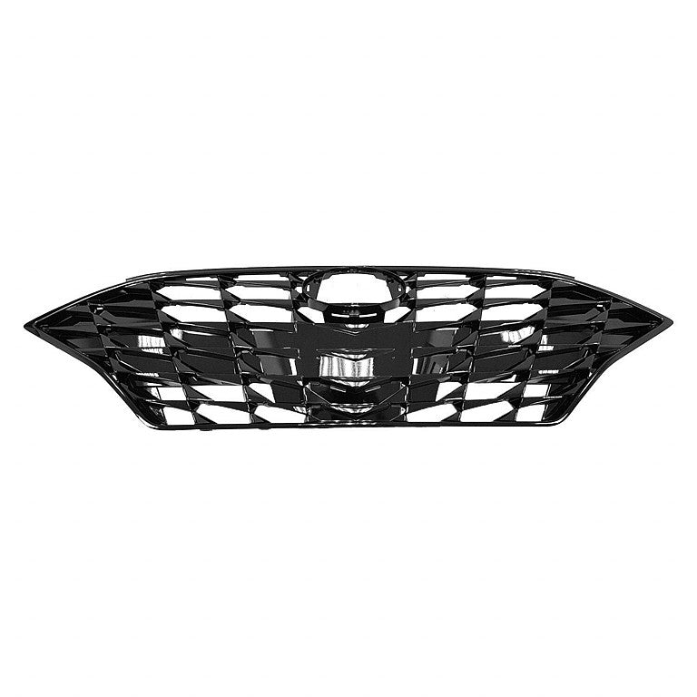 Grille Front Gloss Black Without Sensor/Camera Fits Sel/Sel Plus/Sprt Models For Hyundai - HY1200230