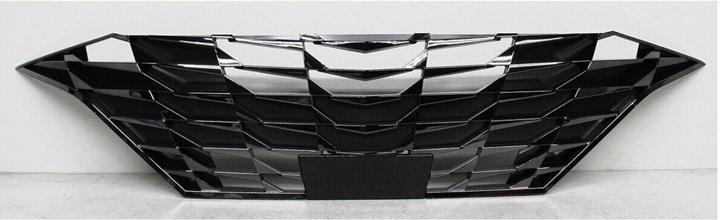 Grille Front Smoked Chrome Moulding With Adaptive Us Built For Hyundai - HY1200237