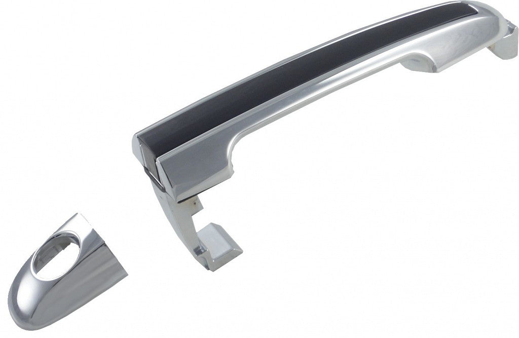 Door Handle Front Driver Side Outer (Chrome Plus Black Strip) For Hyundai - HY1310123