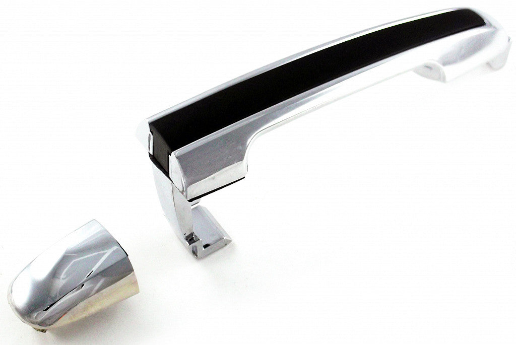 Door Handle Front Passenger Side Outer (Chrome/Black Strip) For Hyundai - HY1311123