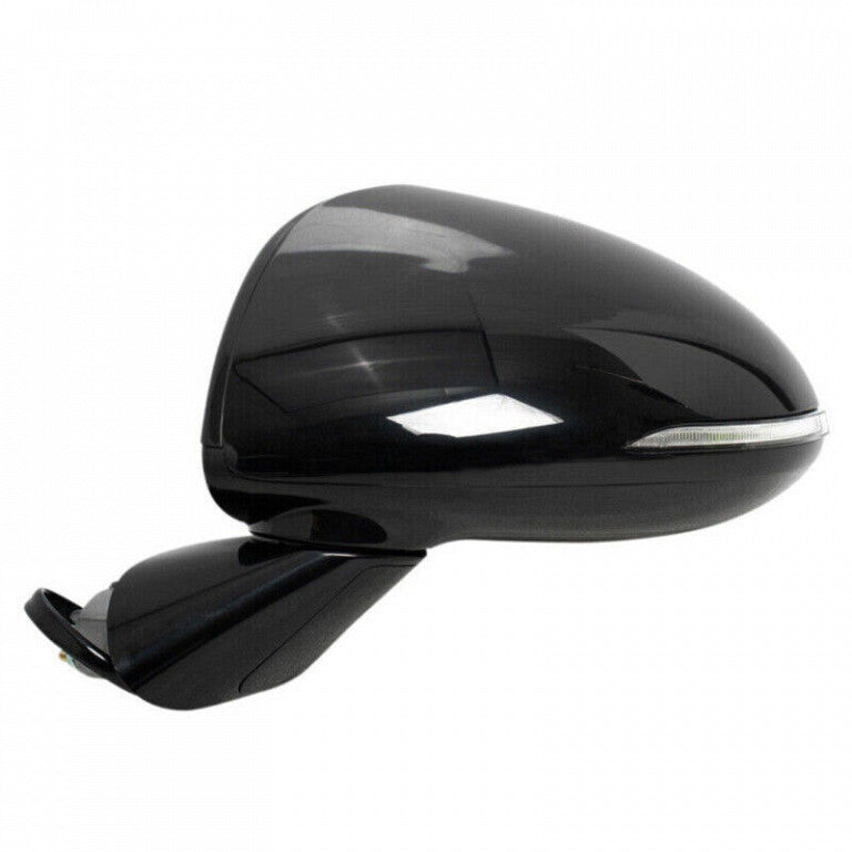 Door Mirror Driver Side Poewr Gloss Black N-Line/Sel Plus/Sprt Model For Hyundai - HY1320273
