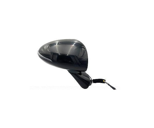 Door Mirror Passenger Side Power Gloss Black N-Line/Sel Plus/Sprt Models For Hyundai - HY1321273