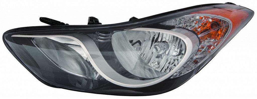 Head Lamp Driver Side Korea Built Capareturn Restricted - Final Sale - No Warranty Coverage For Hyundai - hy2502164c